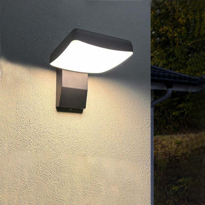 Minimalist Motion Sensor Aluminum Wall Sconce