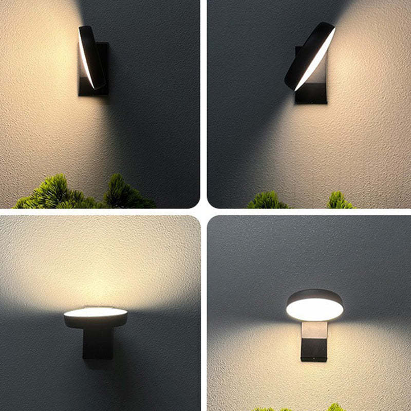 Minimalist Motion Sensor Aluminum Wall Sconce