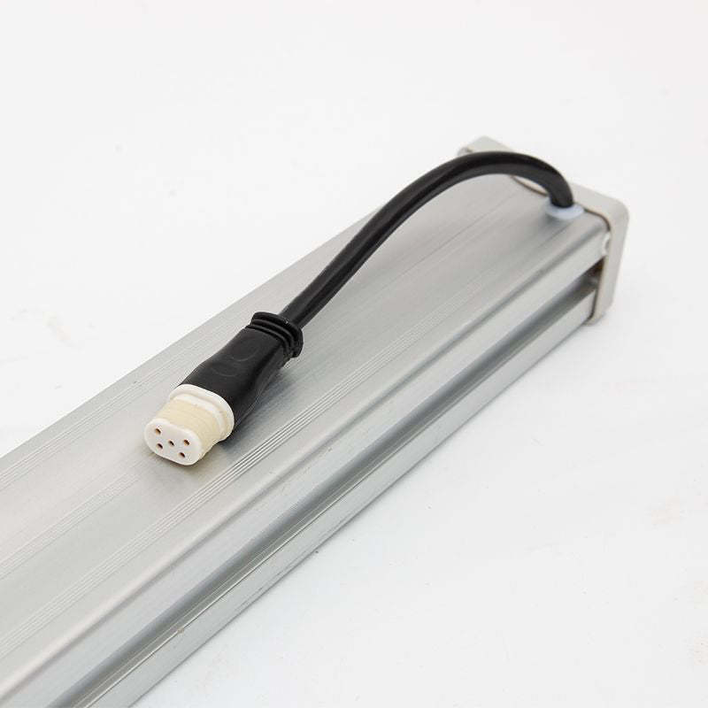 Strip glass wall sconces for patio — Natural White (4000K) / 24W / 2400lm