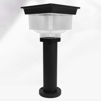 Modern Solar Aluminum Pinstripe Landscape Light