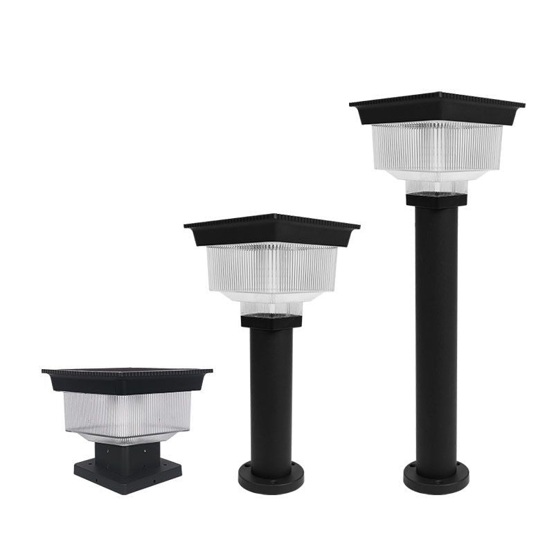 Modern Solar Aluminum Pinstripe Landscape Light