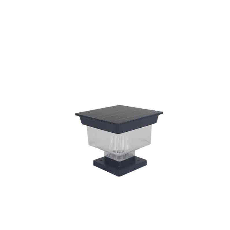 Modern Solar Aluminum Pinstripe Landscape Light