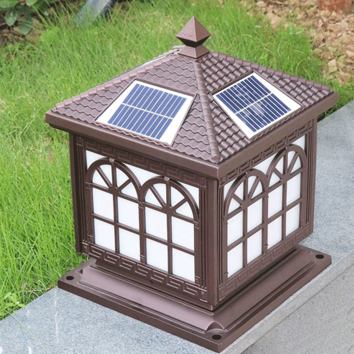 Chinese Solar Aluminum Lantern Landscape Light