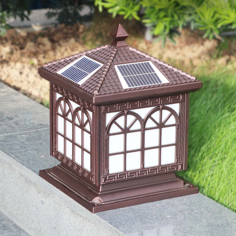 Chinese Solar Aluminum Lantern Landscape Light