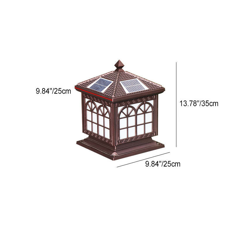 Chinese Solar Aluminum Lantern Landscape Light