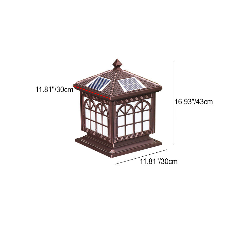 Chinese Solar Aluminum Lantern Landscape Light