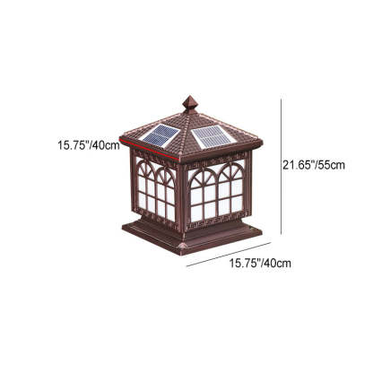Chinese Solar Aluminum Lantern Landscape Light