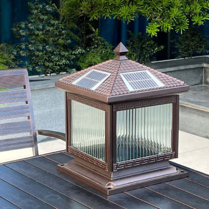 Chinese Solar Aluminum Lantern Landscape Light