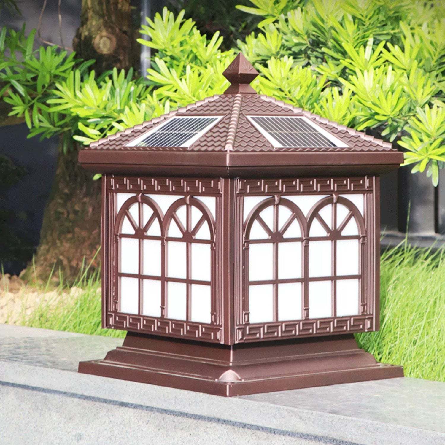 Chinese Solar Aluminum Lantern Landscape Light