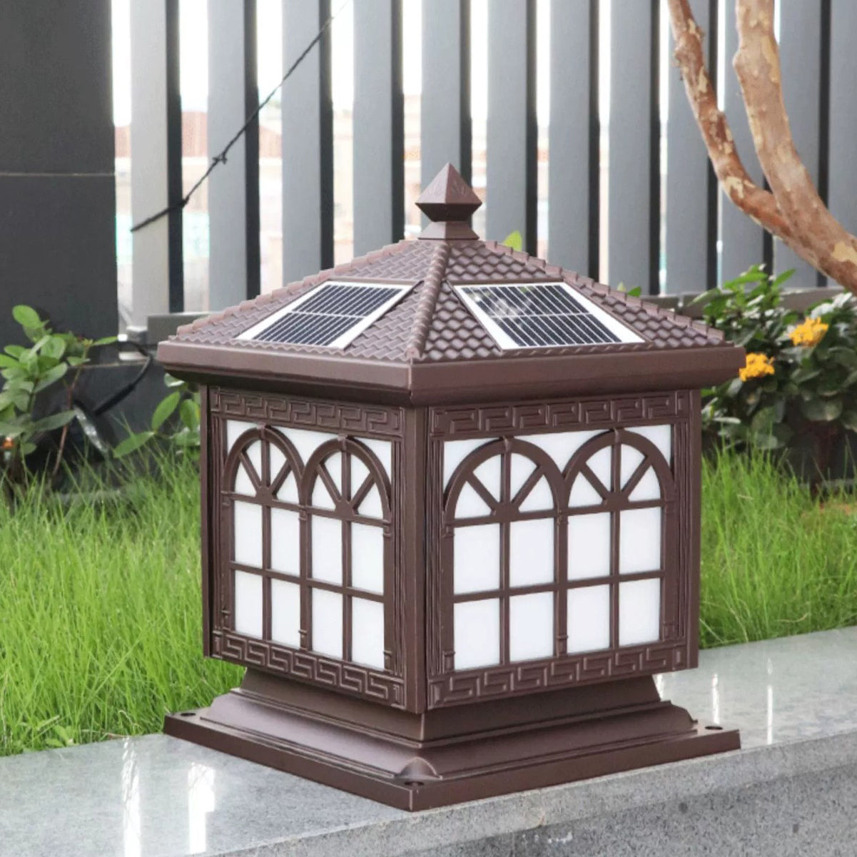 Chinese Solar Aluminum Lantern Landscape Light