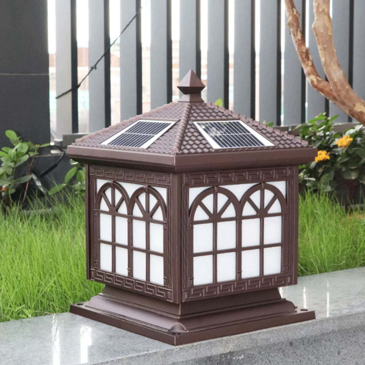 Chinese Solar Aluminum Lantern Landscape Light