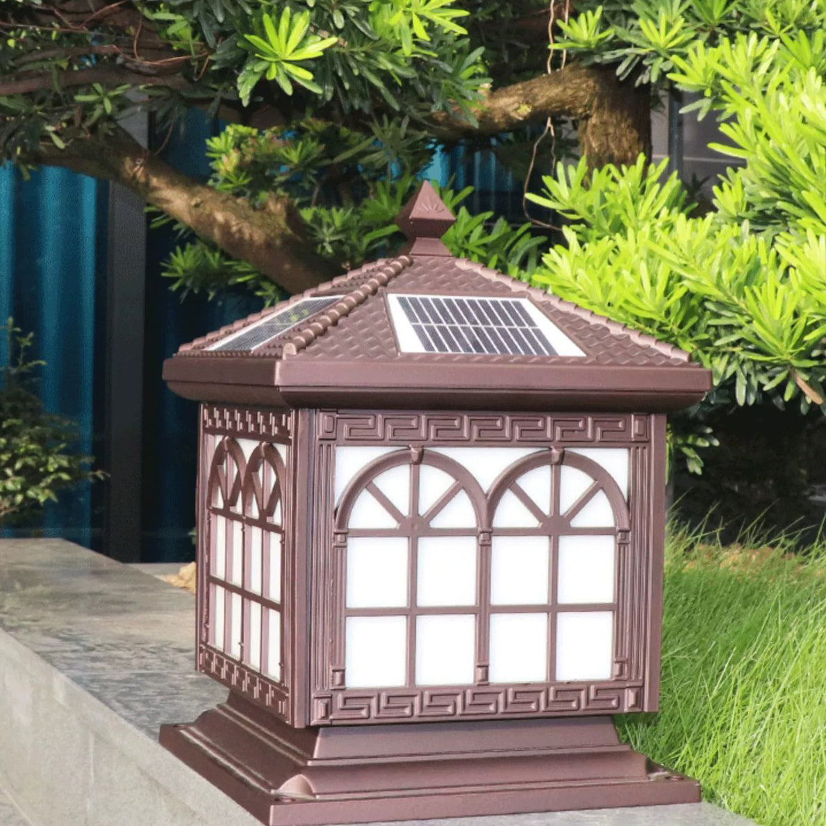 Chinese Solar Aluminum Lantern Landscape Light