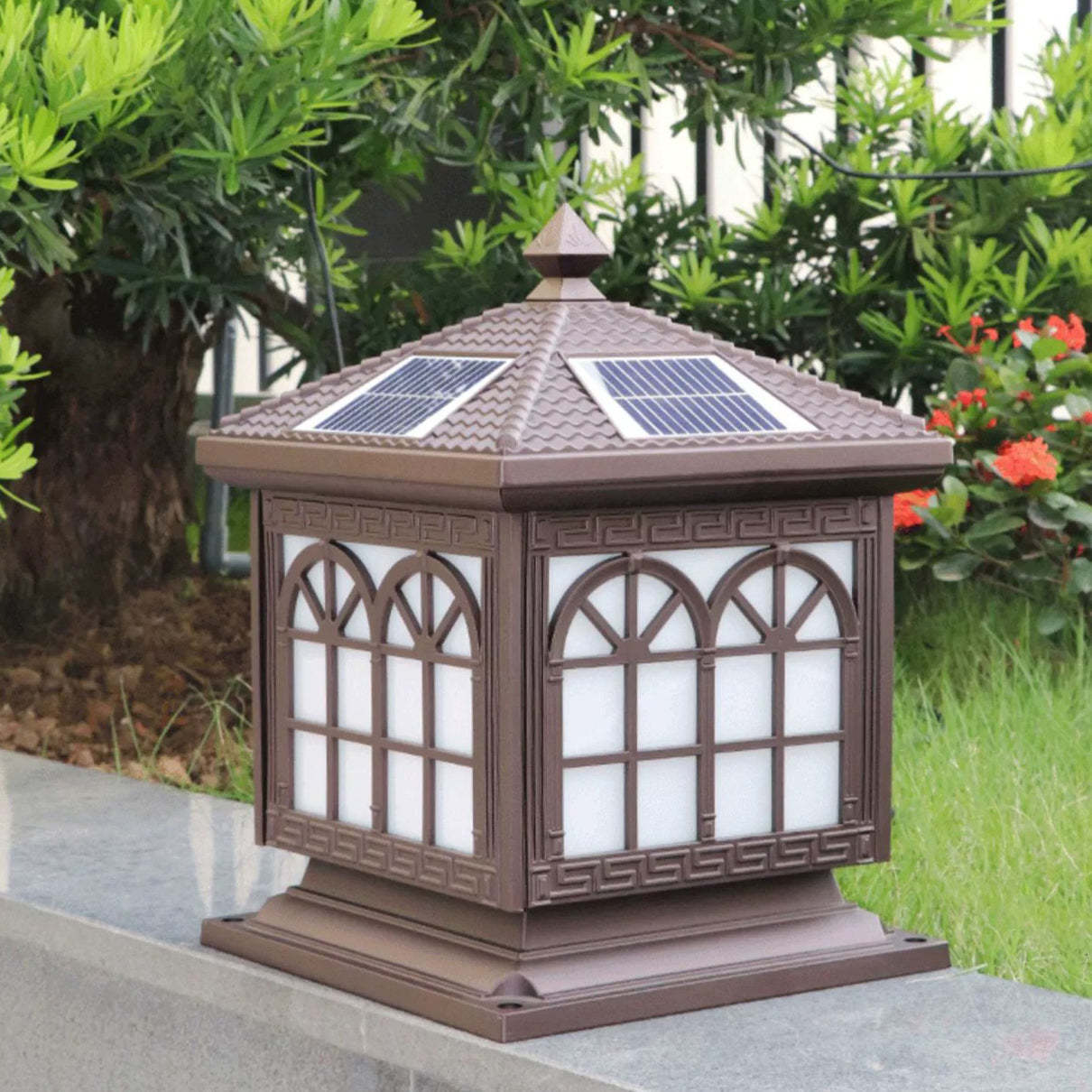 Chinese Solar Aluminum Lantern Landscape Light