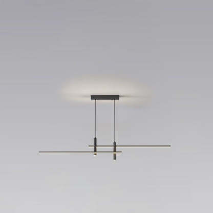 Minimalist Iron Aluminum Silica Island Chandelier