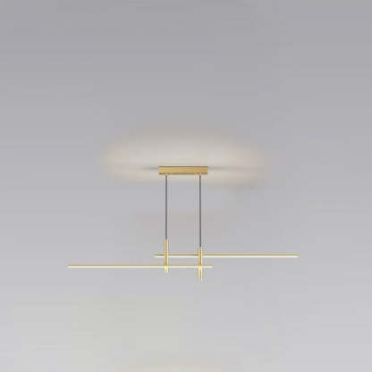 Minimalist Iron Aluminum Silica Island Chandelier