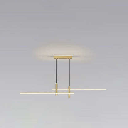 Minimalist Iron Aluminum Silica Island Chandelier