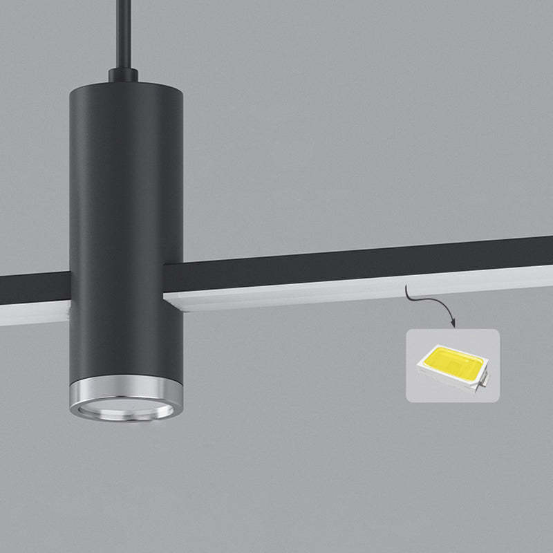 Minimalist Iron Aluminum Silica Island Chandelier
