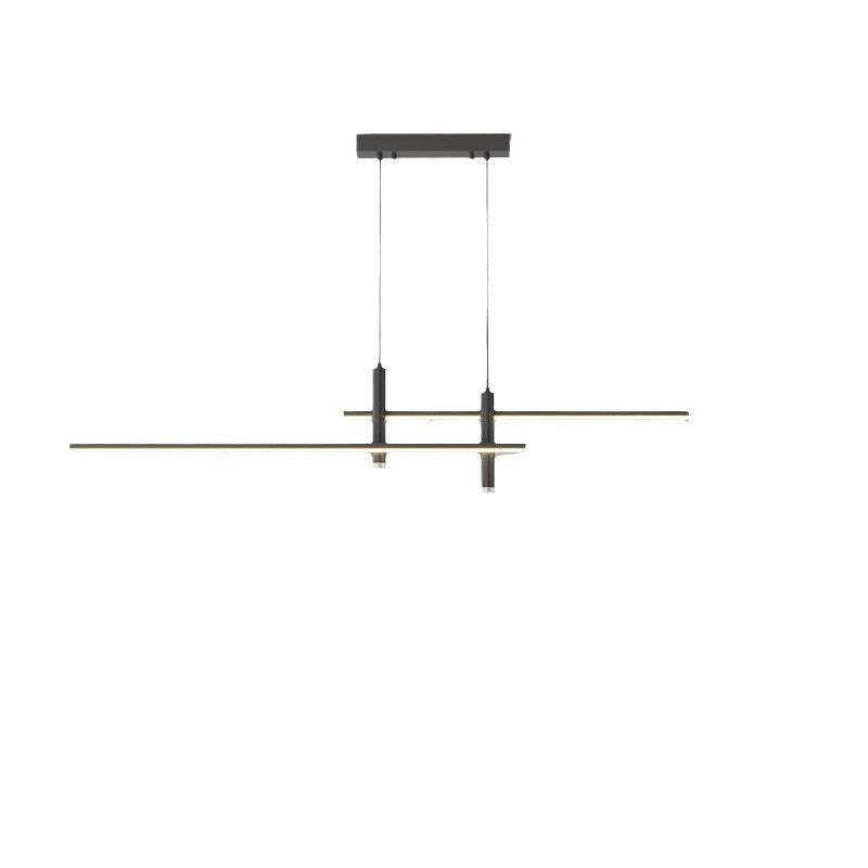 Minimalist Iron Aluminum Silica Island Chandelier