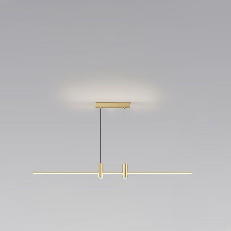 Minimalist Iron Aluminum Silica Island Chandelier