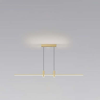 Minimalist Iron Aluminum Silica Island Chandelier