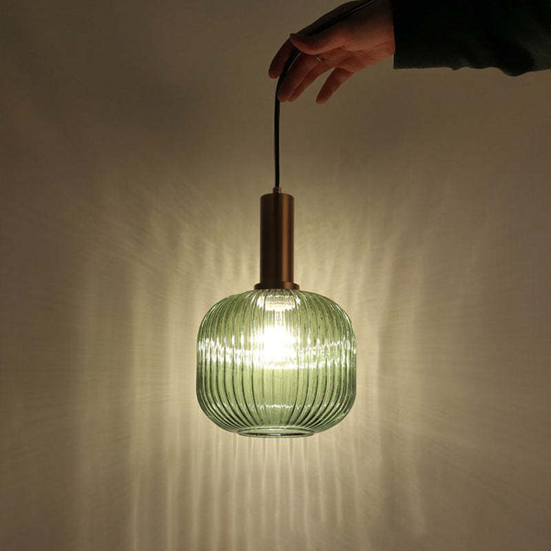 Scandinavian Metal Lantern Pendant Light