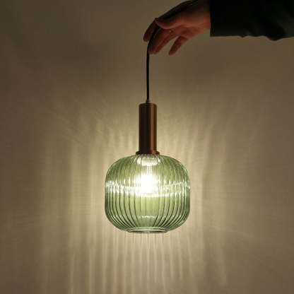 Scandinavian Metal Lantern Pendant Light