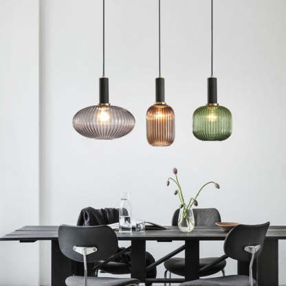 Scandinavian Metal Lantern Pendant Light