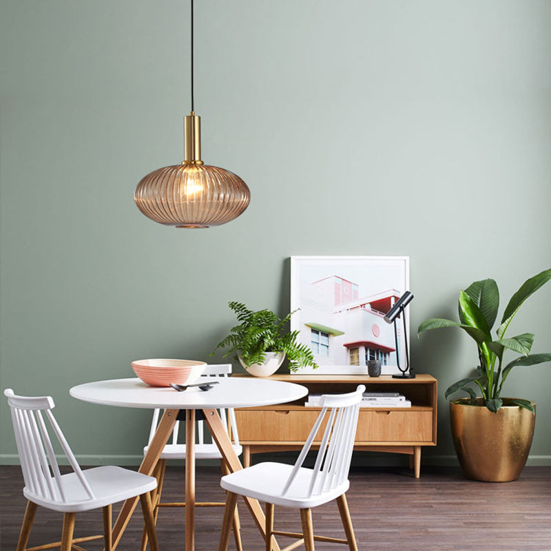 Scandinavian Metal Lantern Pendant Light