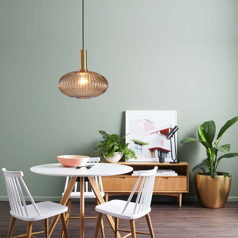 Scandinavian Metal Lantern Pendant Light