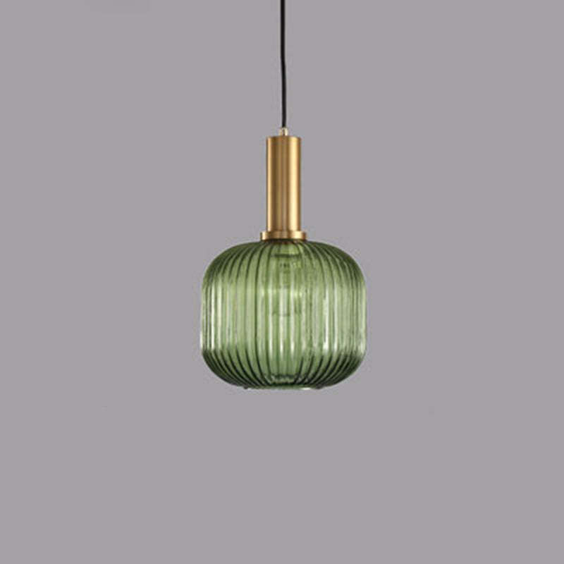 Scandinavian Metal Lantern Pendant Light