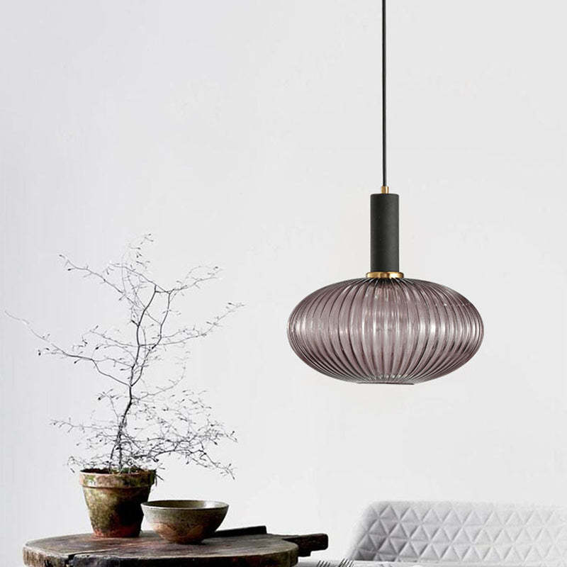 Scandinavian Metal Lantern Pendant Light