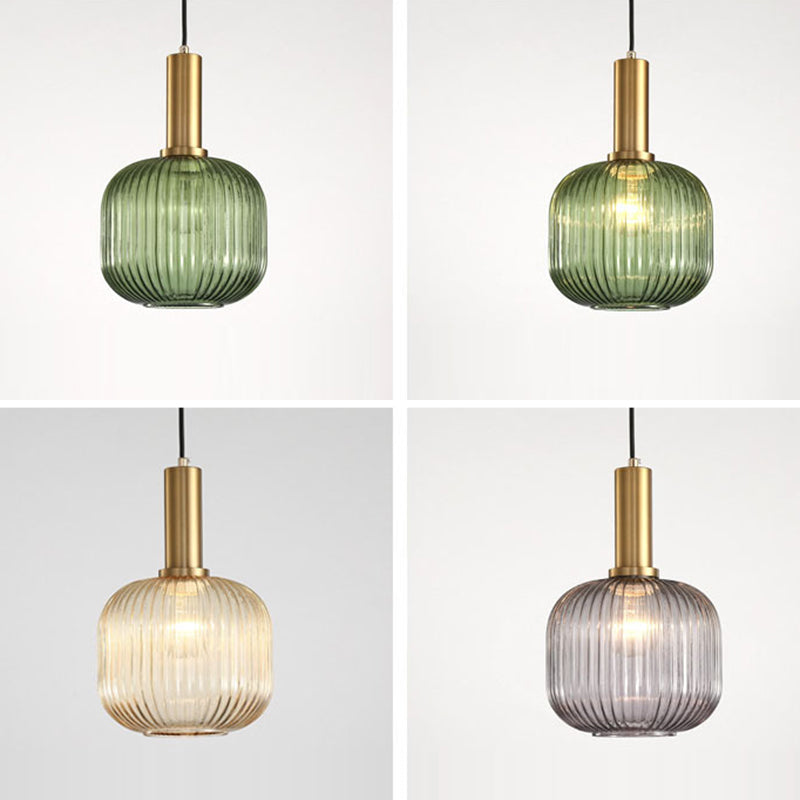 Scandinavian Metal Lantern Pendant Light