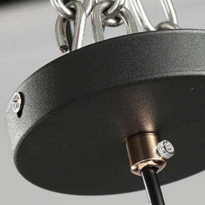 Scandinavian Metal Lantern Pendant Light