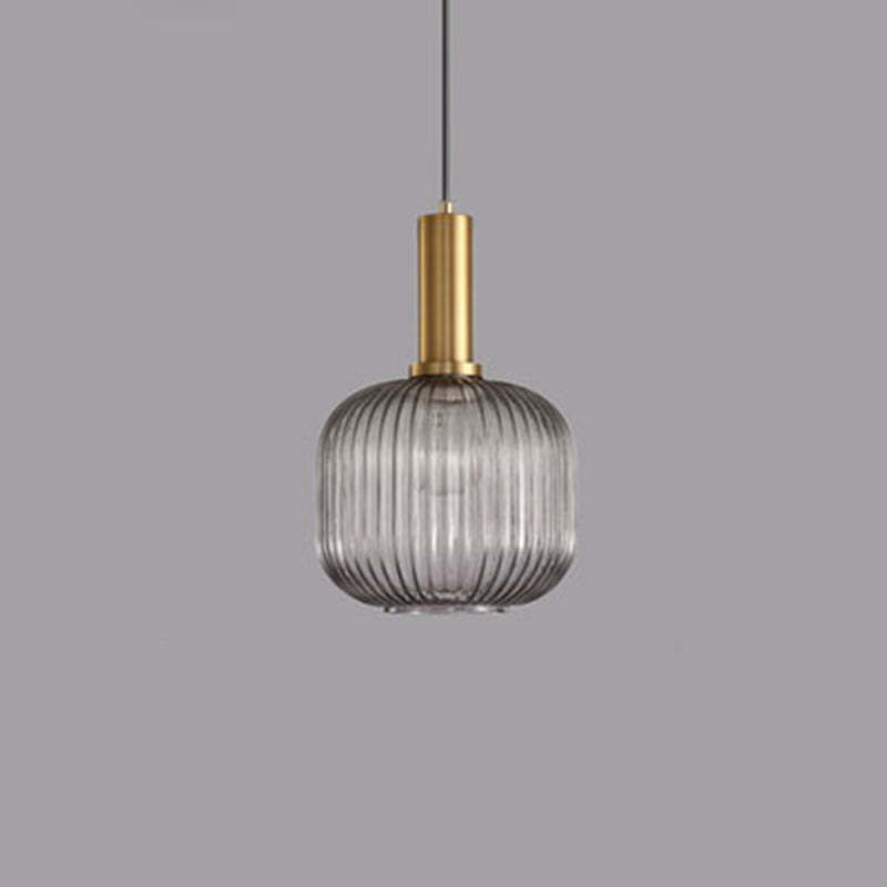 Scandinavian Metal Lantern Pendant Light