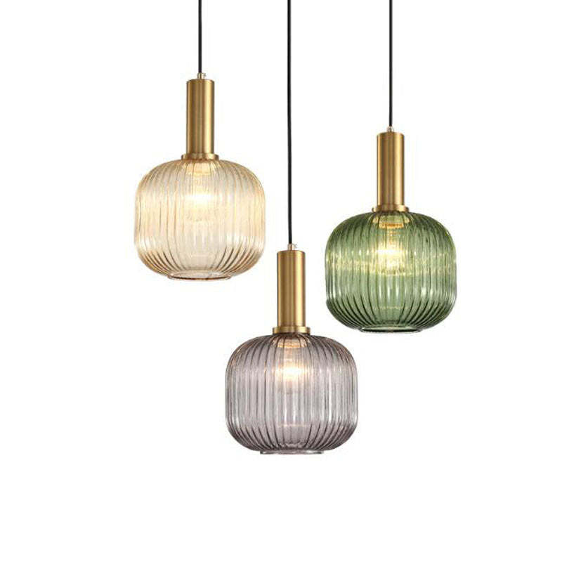 Scandinavian Metal Lantern Pendant Light