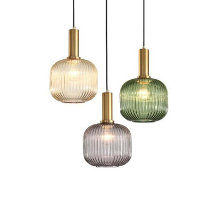 Scandinavian Metal Lantern Pendant Light