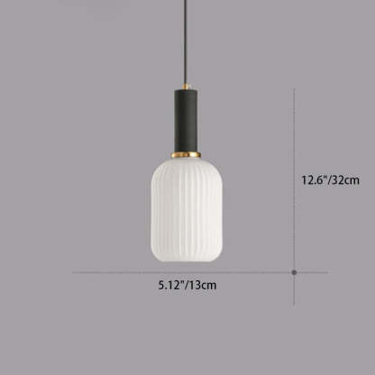 Scandinavian Metal Lantern Pendant Light