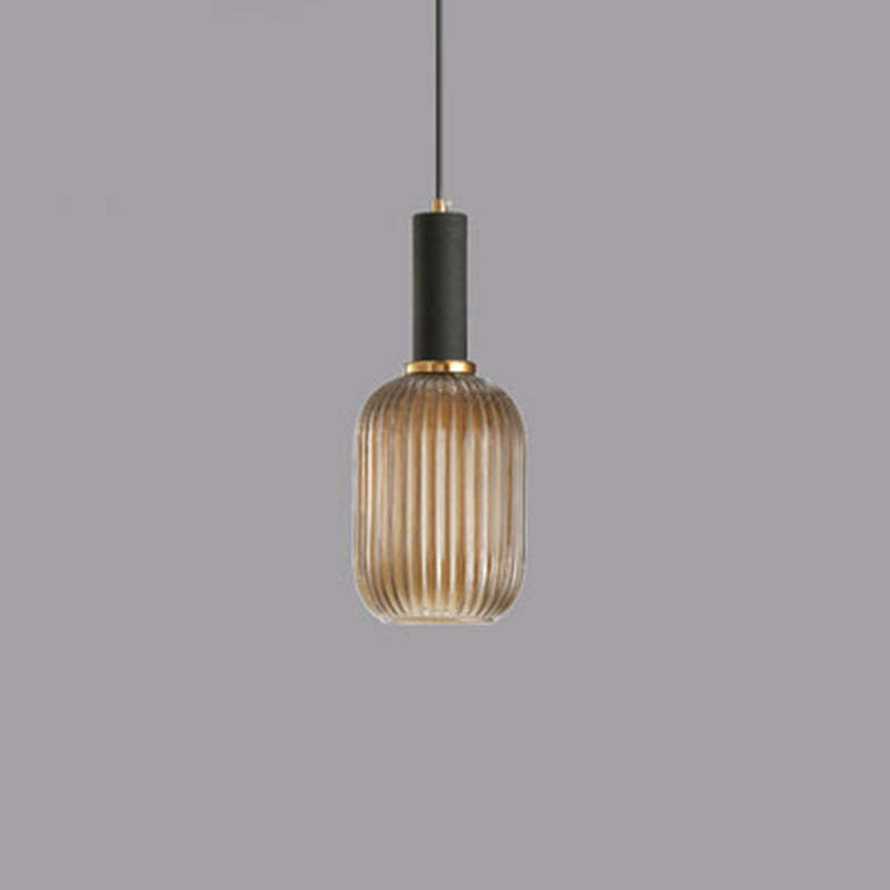 Scandinavian Metal Lantern Pendant Light
