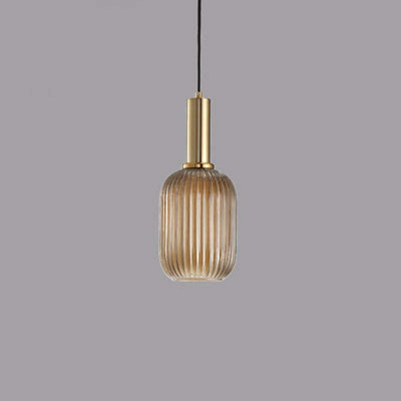 Scandinavian Metal Lantern Pendant Light