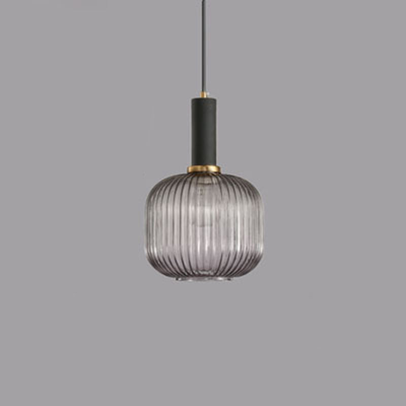Scandinavian Metal Lantern Pendant Light