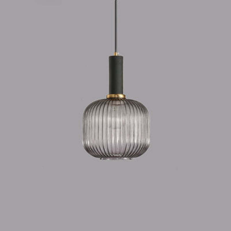 Scandinavian Metal Lantern Pendant Light