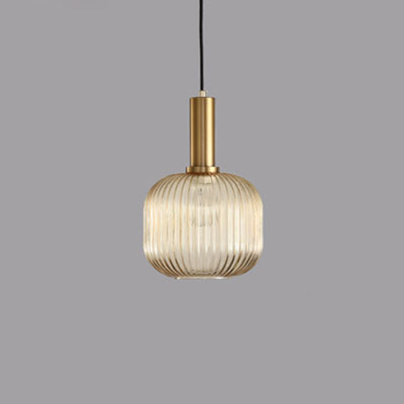 Scandinavian Metal Lantern Pendant Light