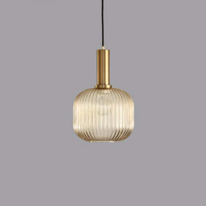 Scandinavian Metal Lantern Pendant Light