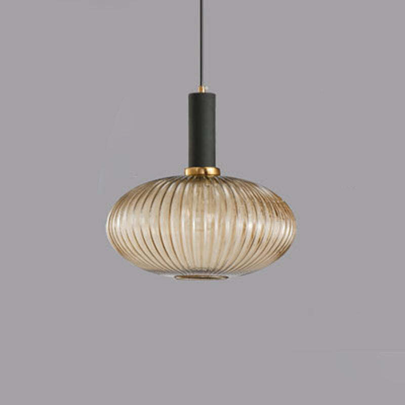 Scandinavian Metal Lantern Pendant Light