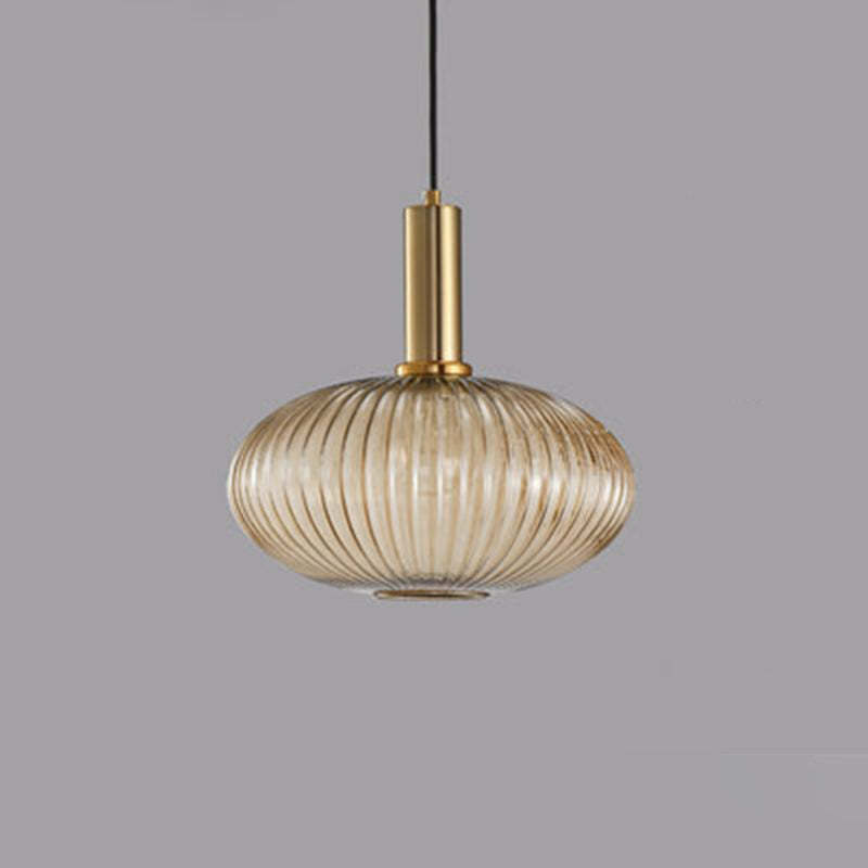 Scandinavian Metal Lantern Pendant Light