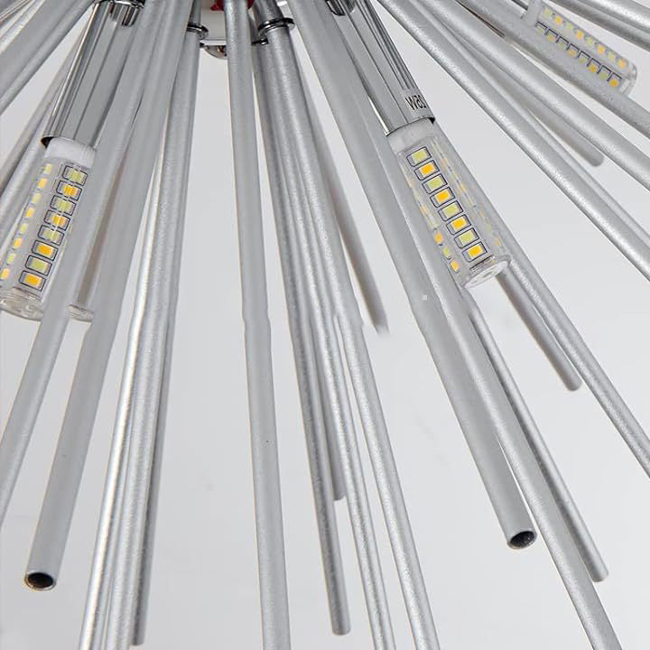 Nordic Stainless Steel Firework Ceiling Light