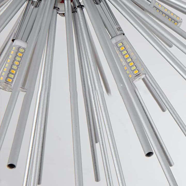 Nordic Stainless Steel Firework Ceiling Light
