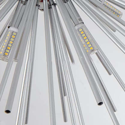 Nordic Stainless Steel Firework Ceiling Light