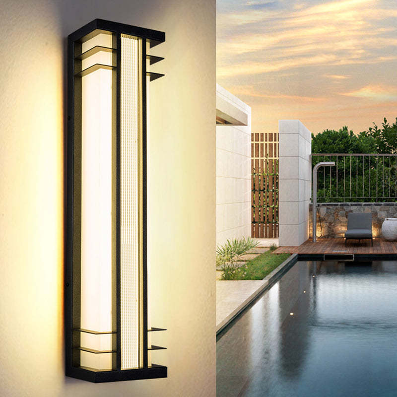 Chinese Solar Motion Sensor Wall Sconce