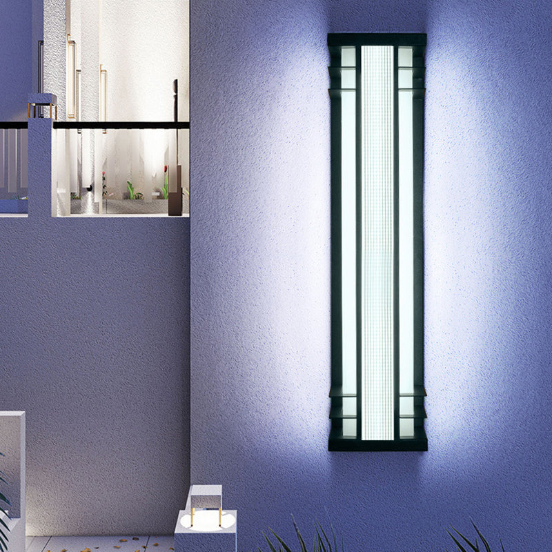 Chinese Solar Motion Sensor Wall Sconce — Tri-Color Dimming With Remote / 12V